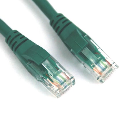 10ft Cat6 UTP Molded Patch Cable (Green)